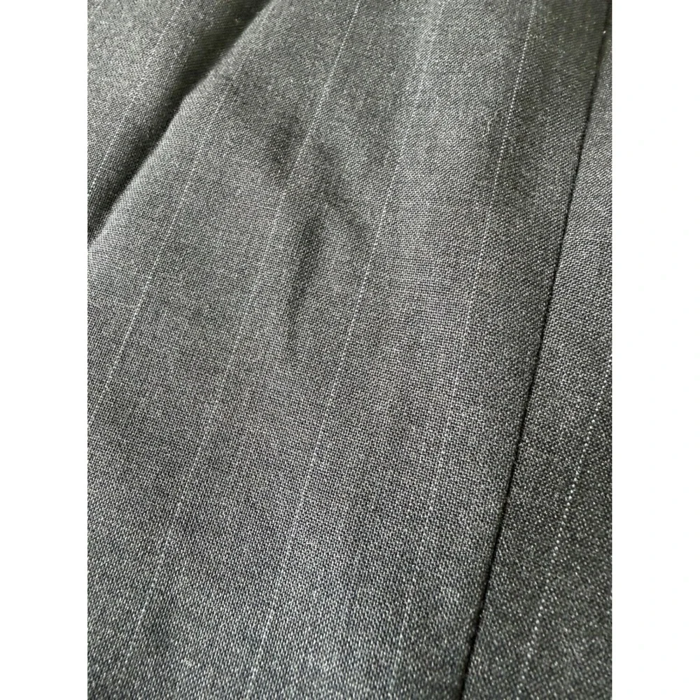 Jos A Bank Estateblazer 44L Gray Windowpane‎ 100% Wool Blazer Sport Coat Mens